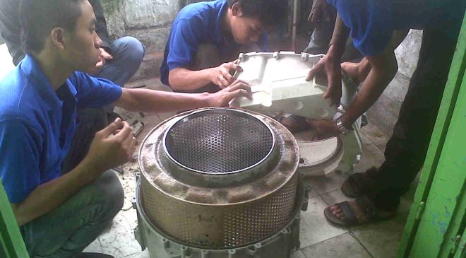 service mesin cuci front loading Bintaro