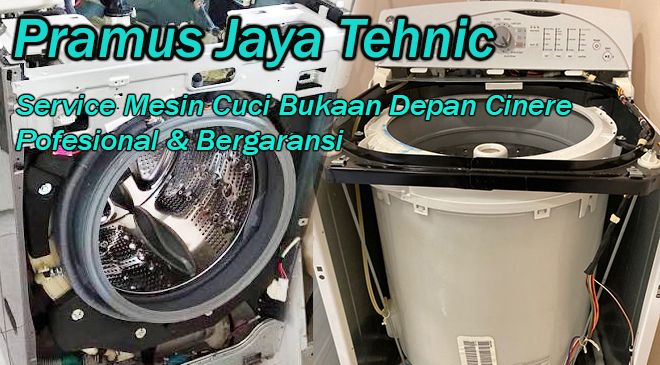 Service Mesin Cuci Bukaan Depan Cinere