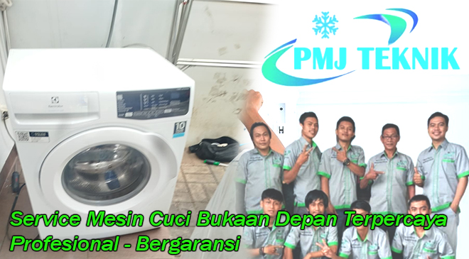 Service Mesin Cuci Bukaan Depan